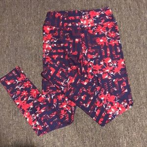 LuLaRoe floral leggings